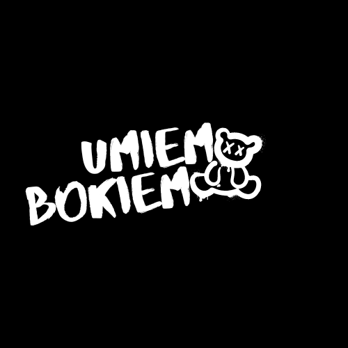 NAKLEJKA "UMIEM BOKIEM"